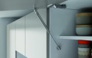 IF vérin a gaz K12, pour abattant haut, automatique, 244mm/80N