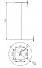 MILADESIGN pied de table central ST805NT SDE argent