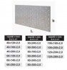 TK-plaque de raccord clouée 100x200x2mm