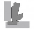 HETTICH 9099542 Sensys 8657i TH54 165° charniere a poser SiSy