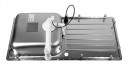 BLANCO 519709 évier Lantos XL 6 S-IF avec excentrique inox brossé