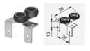 SEVROLL 10196 Focus chariot supérieur 18mm 2 pcs