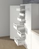HETTICH 9121248 ArciTech côté 94, 450mm, industriel, droite, blanc