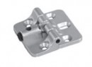 SEVROLL 134-126 charniere centrale a ressort argent