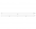 MILADESIGN profil de cadre de table G5 ST541-156 blanc