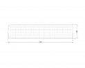 MILADESIGN plaque de couverture de table G8 ST347 blanc