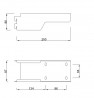 MILADESIGN G7 ST953 support noir