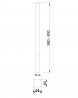 MILADESIGN pied de table G5 ST401M noir