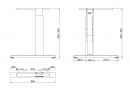 MILADESIGN G3 ST227R piétement réglable extreme noir