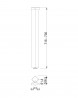MILADESIGN G5 ST562 pied de table anthracite