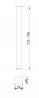 MILADESIGN pied de table G5 ST606 anthracite