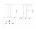 MILADESIGN G2 ST202E piétement anthracite