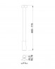 MILADESIGN G5 ST551 pied de table argenté