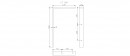 MILADESIGN traverse latérale couvercle G9 ST108 argent