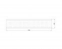 MILADESIGN plaque de couverture de table G8 ST327 argent