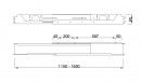 MILADESIGN G7 ST952 13-18 canal avec réglage argent