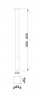 MILADESIGN pied de table G5 ST401 argent