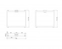 MILADESIGN piétement Quark Q7908 argent