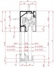 TERNO Solo Vetro guidage supérieur 2720/AS alu argent 3m