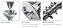 SPAX vis a bois 3,5x20mm tete lenticulaire PZ Ni 4C (PANT)