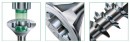 SPAX vis a bois 5x80mm tete fraisée TXS,W,4C MH