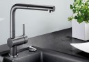 BLANCO 516688 Robinet Linus-S douche coulissante Silgranit-look anthracite