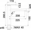 BLANCO 517594 Robinet Linee chrome BLANCO 517594 Robinet Linee chrome