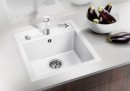 BLANCO 518847 évier Dalago 45-F avec excentrique Silgranit PuraDur gris roche