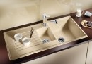 BLANCO 515072 Évier Zia 6 S sans excentrique Silgranit PuraDur café BLANCO 515072 Évier Zia 6 S sans excentrique Silgranit PuraDur café