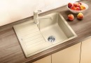 BLANCO 516918 Évier Zia 40 S sans excentrique Silgranit PuraDur anthracite
