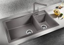 BLANCO 513273 évier Metra 9 sans excentrique Silgranit PuraDur anthracite BLANCO 513273 évier Metra 9 sans excentrique Silgranit PuraDur anthracite