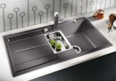 BLANCO 513046 évier Metra 6 S avec excentrique Silgranit PuraDur blanc BLANCO 513046 évier Metra 6 S avec excentrique Silgranit PuraDur blanc