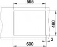BLANCO 518875 évier Metra 6 sans excentrique Silgranit PuraDur gris roche BLANCO 518875 évier Metra 6 sans excentrique Silgranit PuraDur gris roche