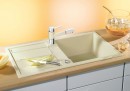 BLANCO 513044 Évier Metra 5 S c/excentr Silgranit PuraDur anthracite