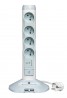 LEGRAND Multiprise multifonction avec chargeur USB, 4 x tiroir, 3 x USB, blanc
