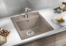 BLANCO 517165 Évier Dalago 45 avec excentrique Silgranit PuraDur café