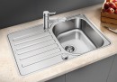 BLANCO 519059 Évier Lantos 45 S-IF Compact inox brossé avec excentrique