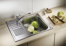 BLANCO 516524 évier Tipo 45 S mini 3 1/2 sans excentrique inox naturel brillant