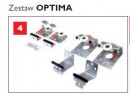 SEVROLL 10192-SV Optima II ensemble de ferrures (2 portes)