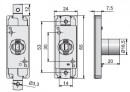 LEHMANN Serrure a penes multiples 292 centrale pour armoires