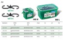 SPAX Air rondelles d'espacement 4,5mm 40 pcs
