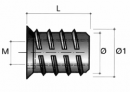BU01 écrou a collet M6x13mm brut