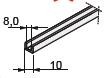 SEVROLL 20171 joint pour verre 10,1/8mm