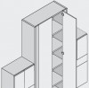 BLUM 79T9550 charniere insérée angle aveugle vis a bois 95°