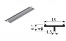 SEVROLL 00691 barre de liaison T04 3m argent