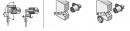 LEHMANN Serrure conteneur central 421 droite