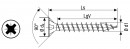 SPAX vis a bois 4x20mm tete fraisée PZ W 4C MH