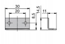 LEHMANN butée d'angle 30 mm