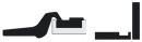 BLUM 71M2790B charniere Inserta 100° intégrée