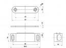 STRONG Magnet 4kg blanc